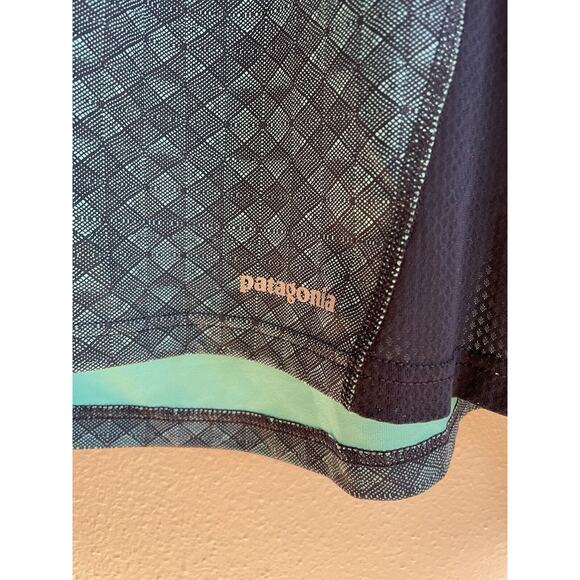 Patagonia W's All Weather Half Zip-Neck Capilene Base Layer Green Pullover Sz Sm - Picture 4 of 6